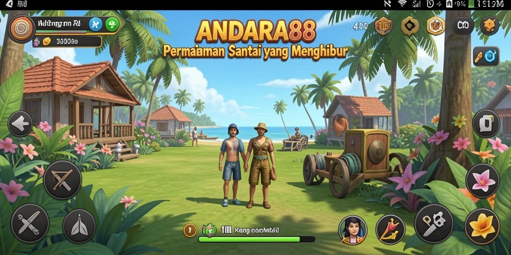 Tampilan gameplay menarik dari ANDARA88 yang penuh warna.