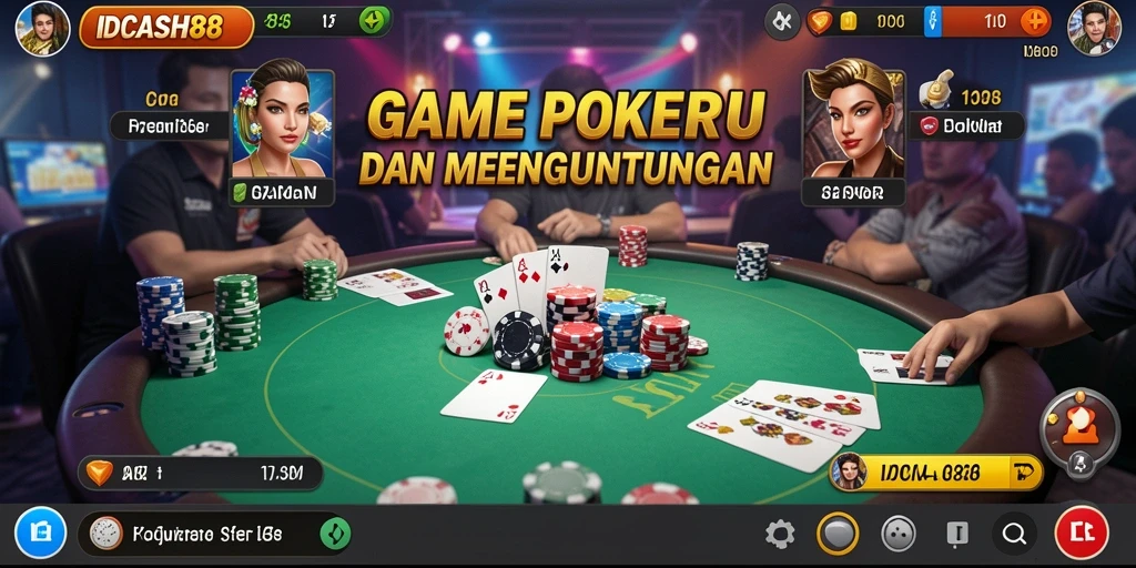 Tampilan gameplay seru dari IDCASH88 dengan desain yang menarik.