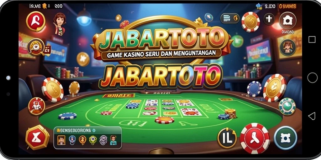 Screenshot utama JABARTOTO menunjukkan pengalaman bermain Kasino yang menarik.