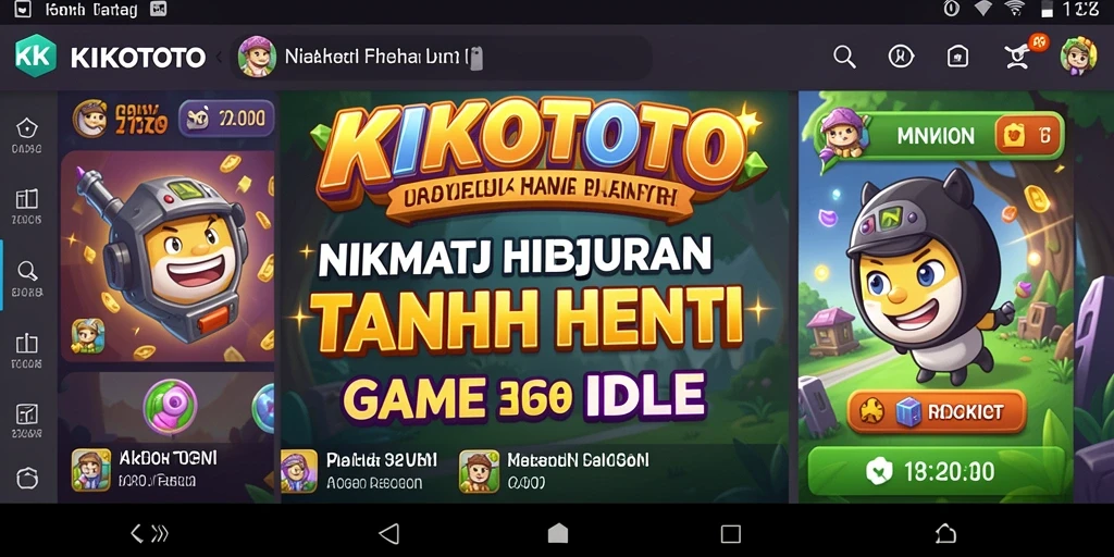 Screenshot KIKOTOTO menampilkan gameplay menarik dengan visual yang cerah.
