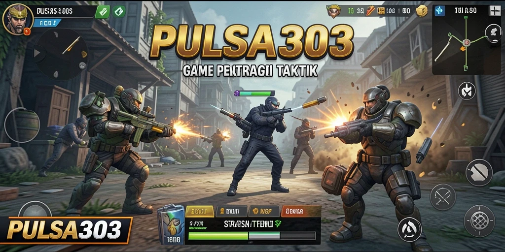 Tampilan gameplay PULSA303 dengan elemen strategi yang menarik.